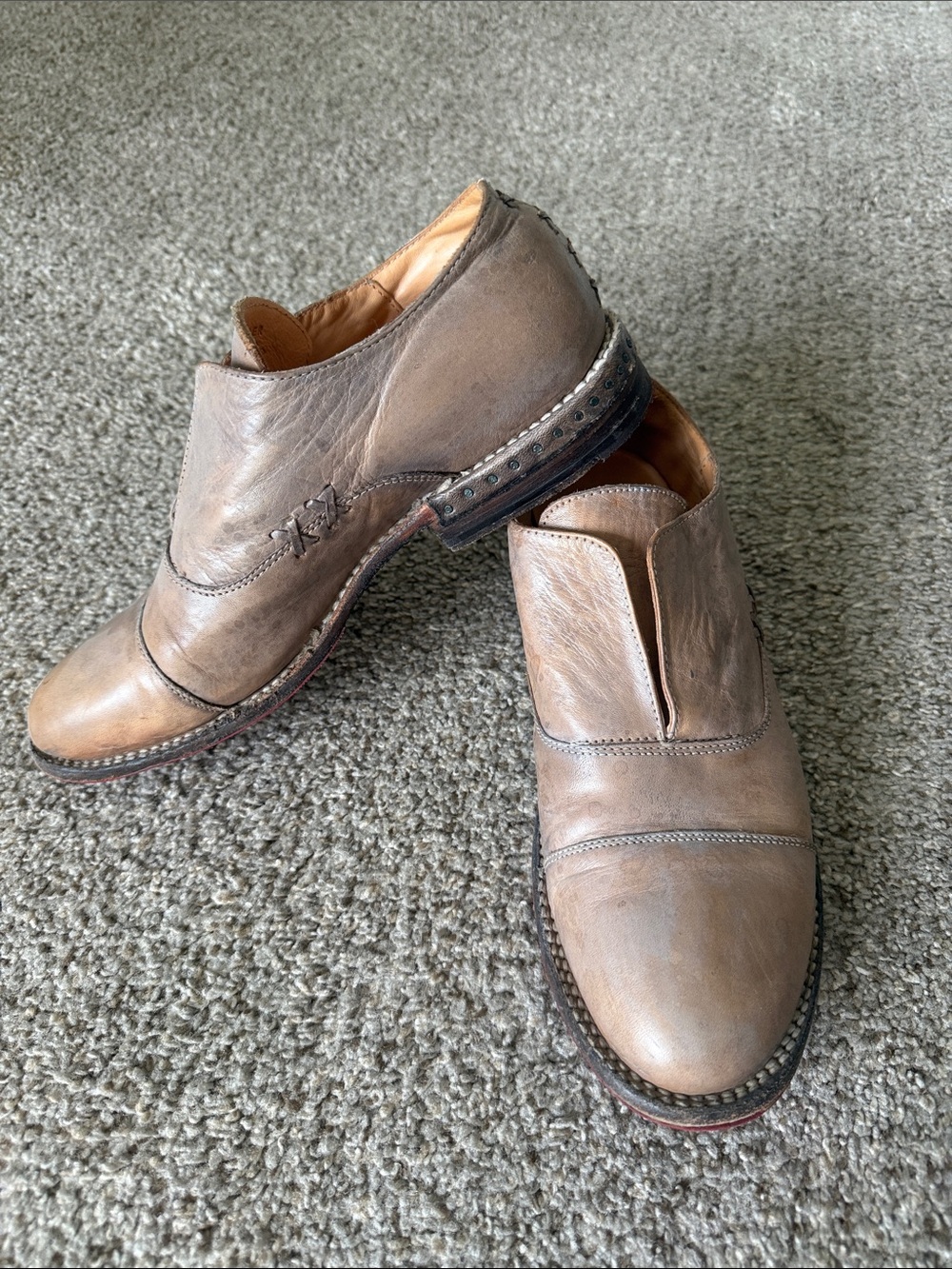 Bedstu Women’s Slip-On Loafers | 100% Leather | Size 9.5